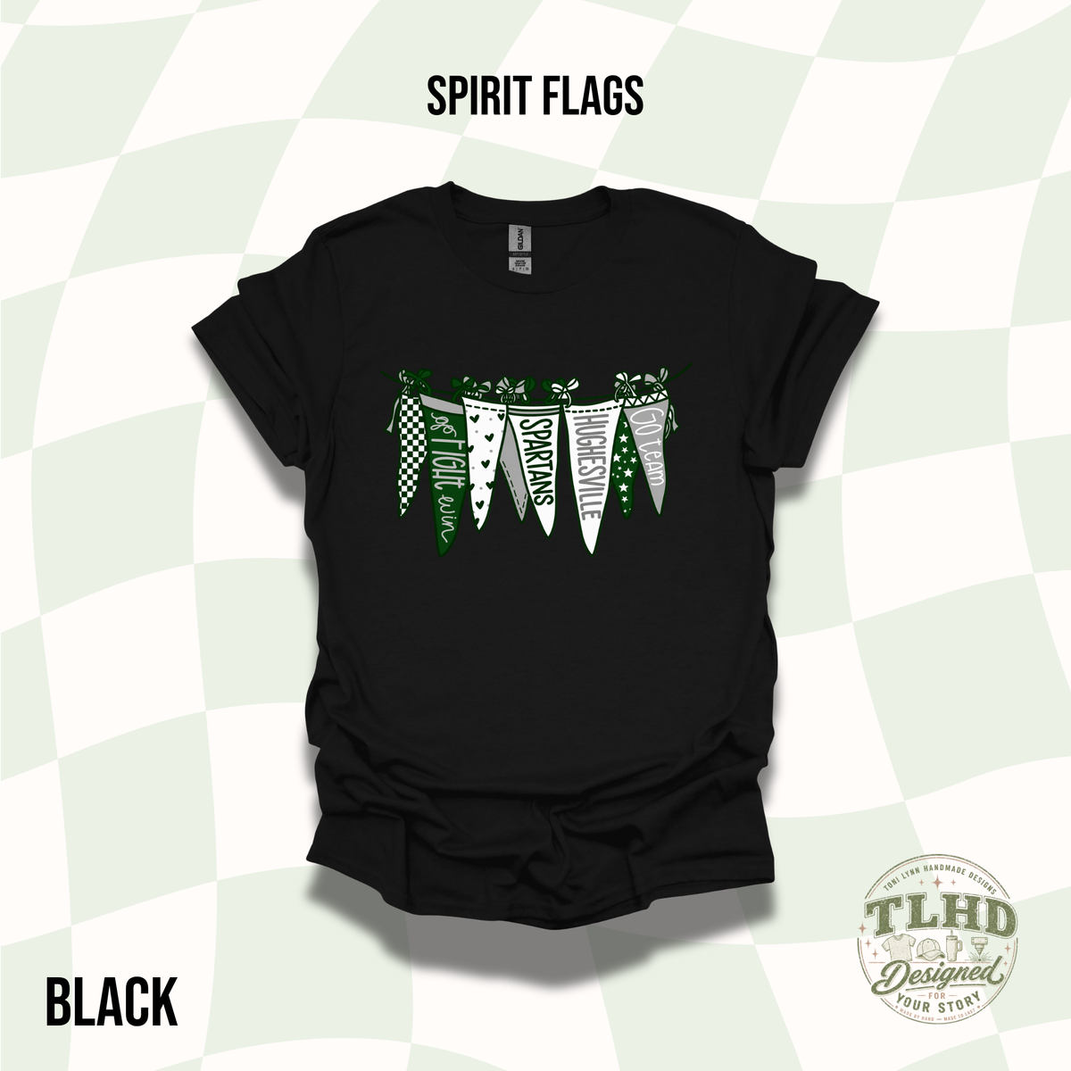 Hughesville - Spirit Flags