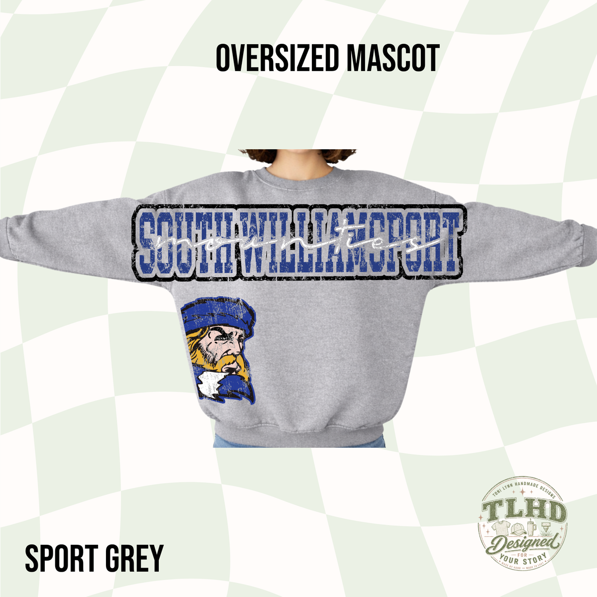 South - Oversized Mascot