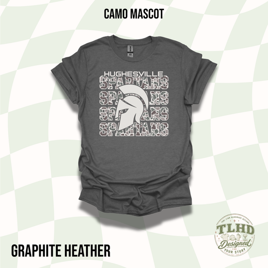 Hughesville - Camo Mascot